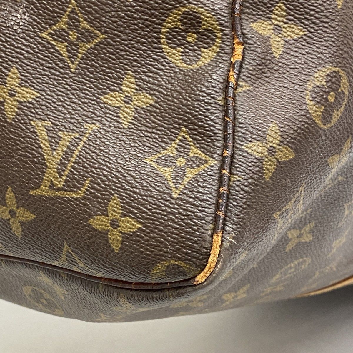 Louis Vuitton Boston Bag Monogram Keepall Bandouliere 60 Brown — view 9