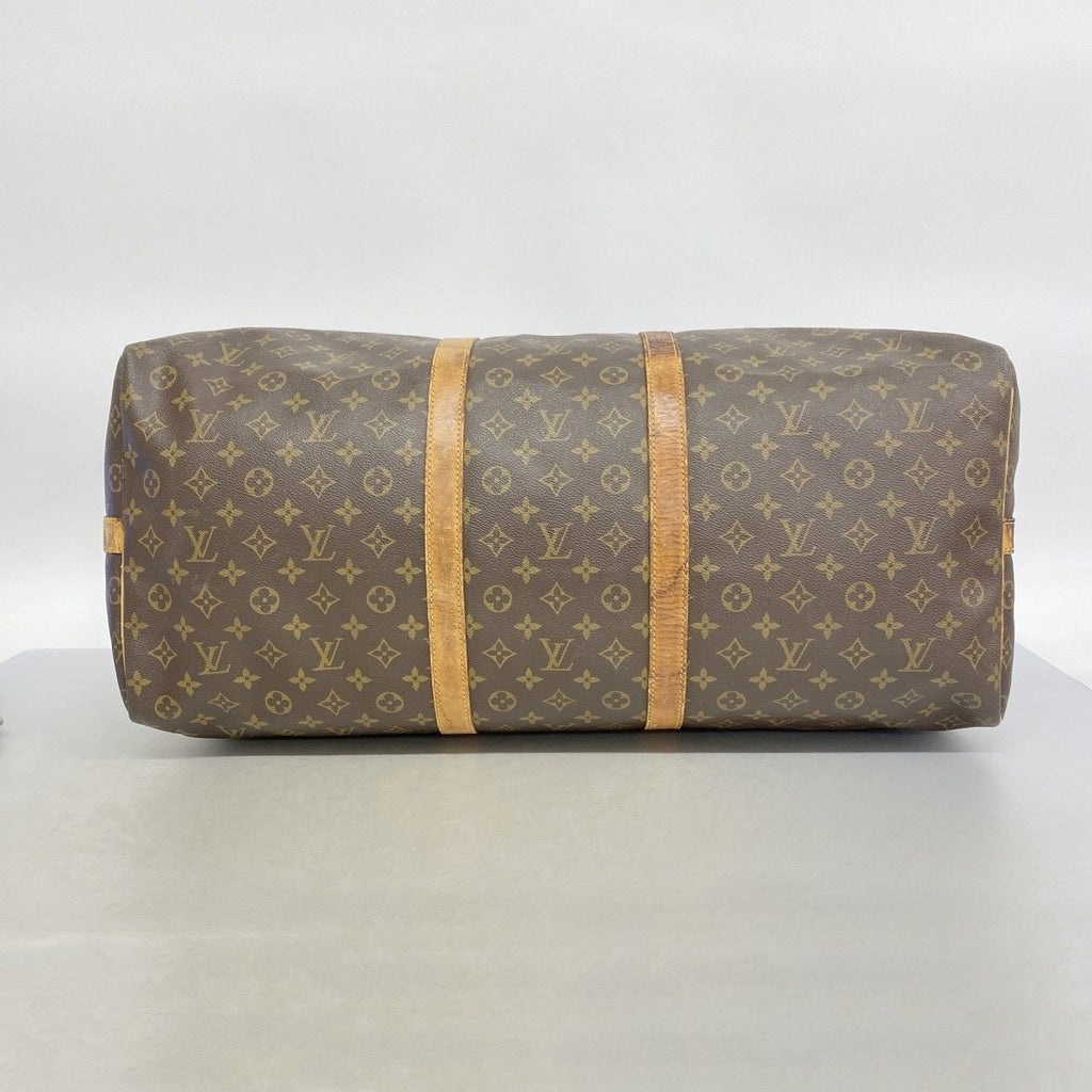 Louis Vuitton Boston Bag Monogram Keepall Bandouliere 60 Brown — view 3