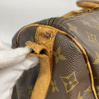 Louis Vuitton Boston Bag Monogram Keepall Bandouliere 60 Brown — view 7