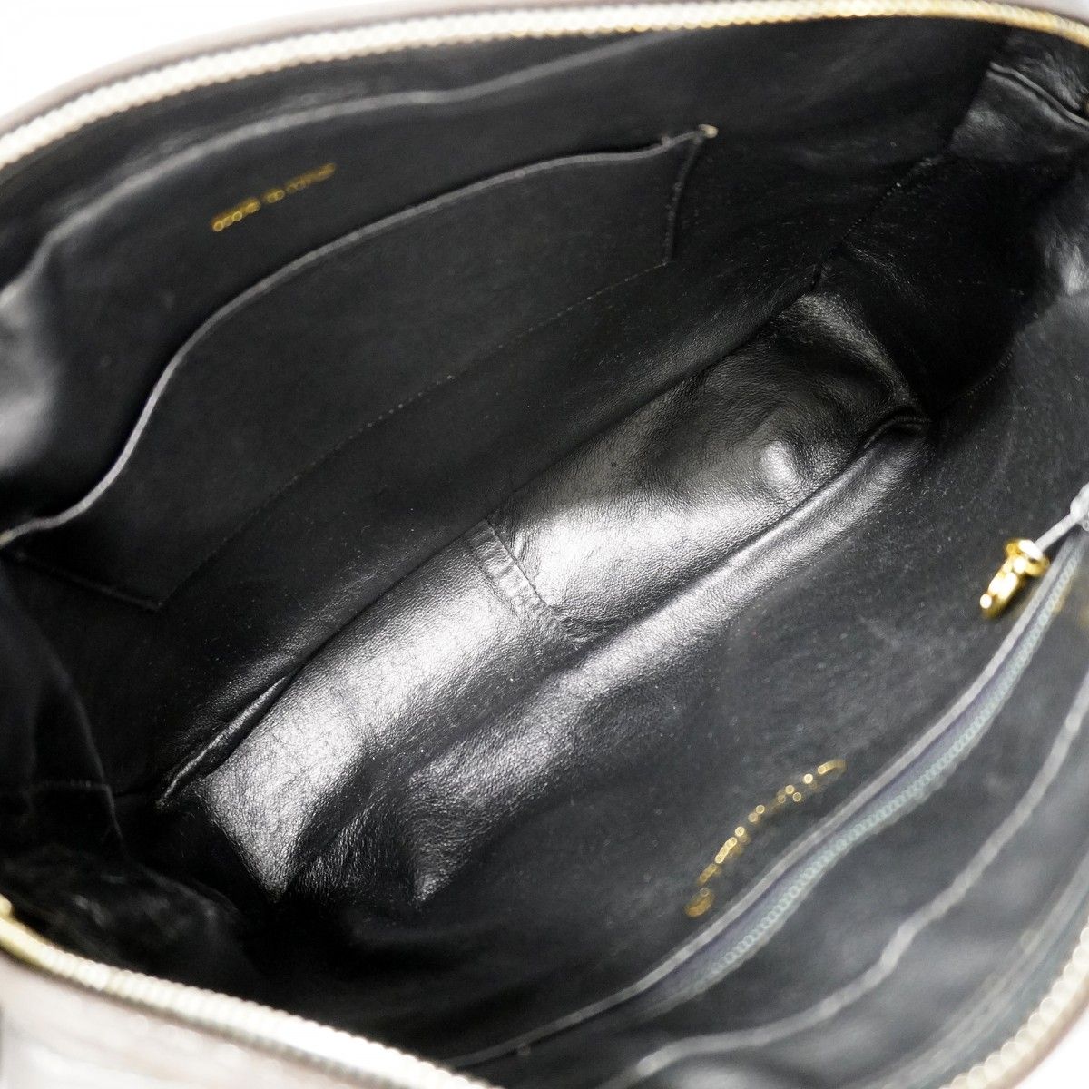 Chanel Shoulder Bag Triple Coco Lambskin Black Gold — view 4