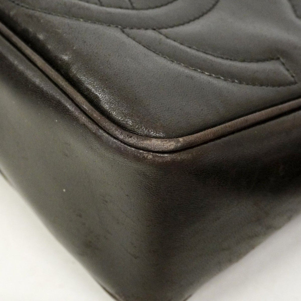 Chanel Shoulder Bag Triple Coco Lambskin Black Gold — view 7
