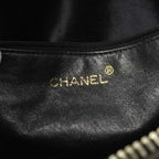 Chanel Shoulder Bag Triple Coco Lambskin Black Gold — view 5