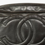 Chanel Shoulder Bag Triple Coco Lambskin Black Gold — view 9