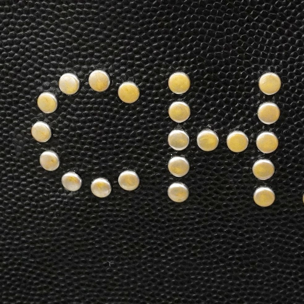 Chanel Clutch Deauville Black Gold Silver — view 8