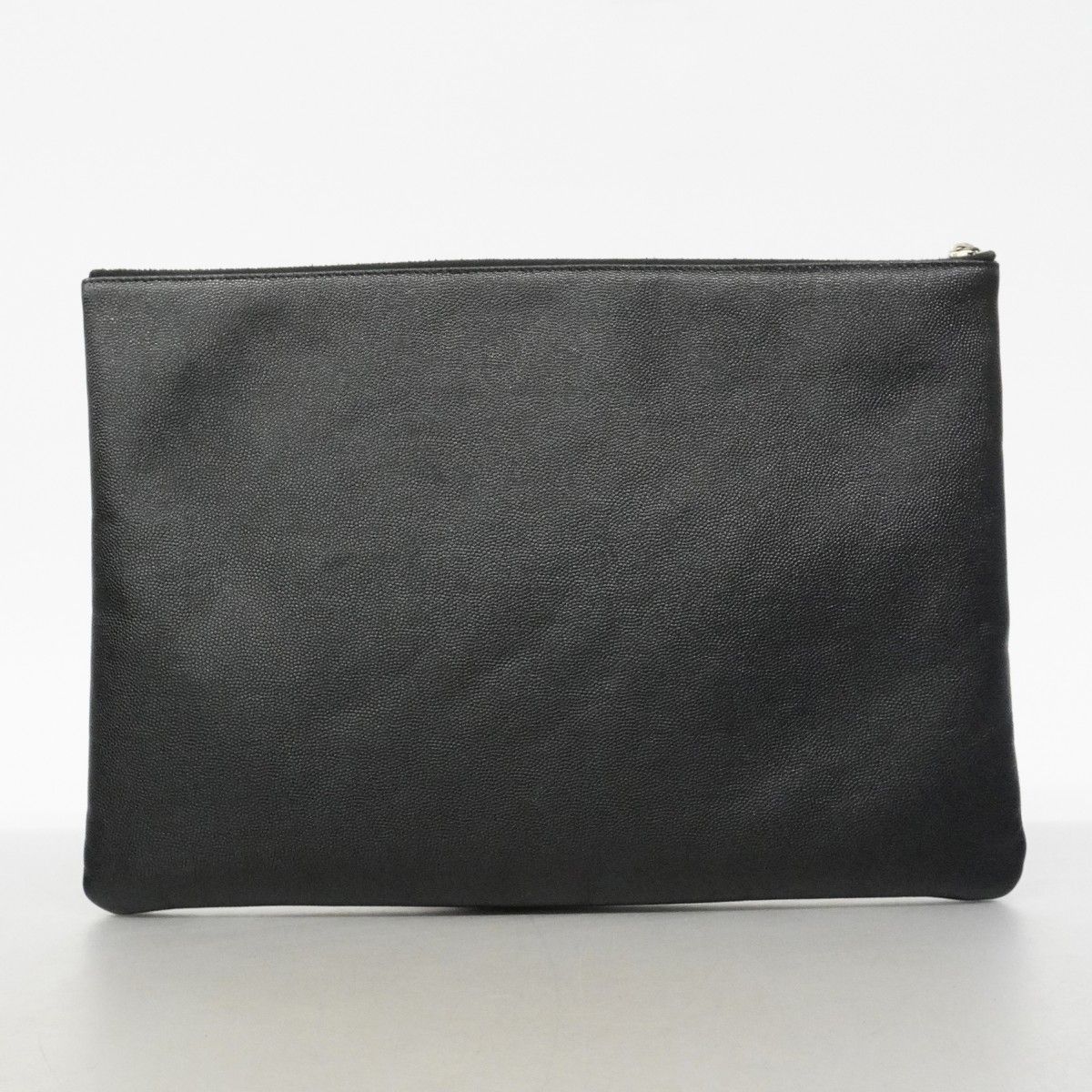 Chanel Clutch Deauville Black Gold Silver — view 9