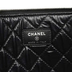 Chanel Clutch Deauville Black Gold Silver — view 5