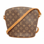 Louis Vuitton Shoulder Bag Monogram Drew Brown