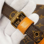 Louis Vuitton Shoulder Bag Monogram Amazon Brown — view 9