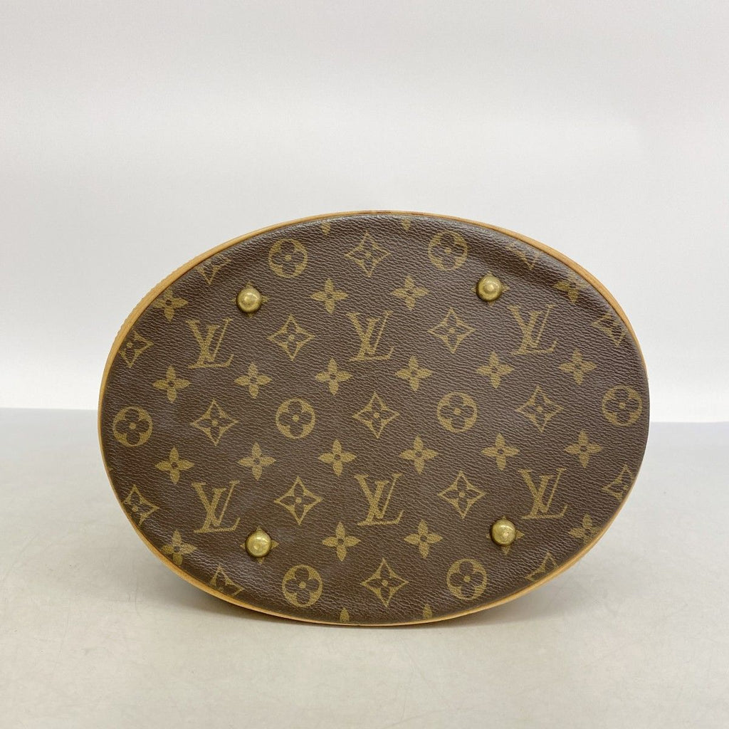 Louis Vuitton Tote Monogram Bucket GM Brown — view 3