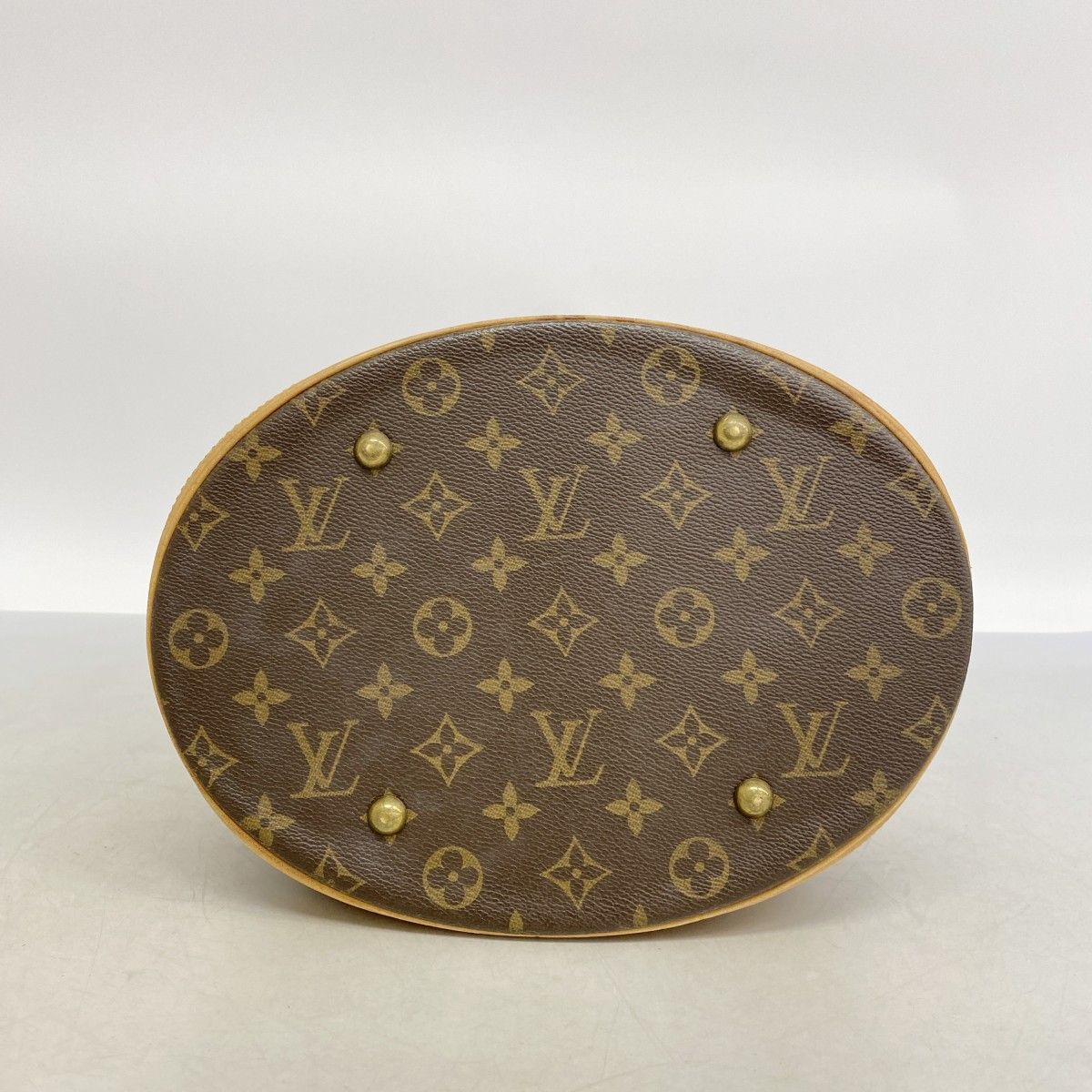Louis Vuitton Tote Monogram Bucket GM Brown — view 3