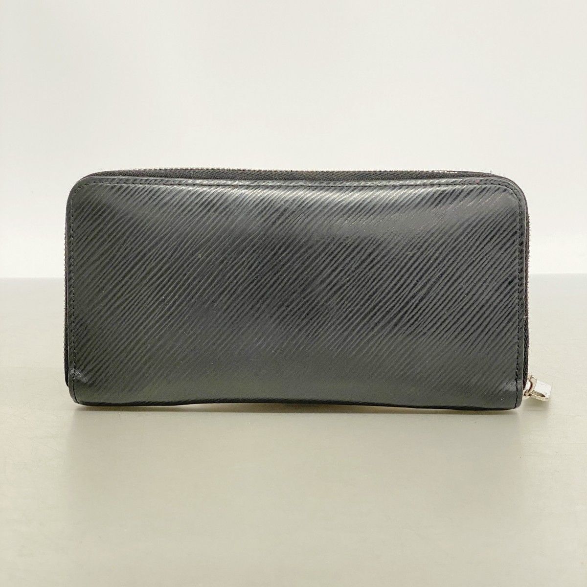 Louis Vuitton Wallet Epi Zippy Noir Hot Pink — view 8