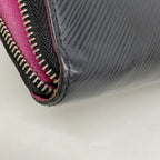 Louis Vuitton Wallet Epi Zippy Noir Hot Pink — view 6
