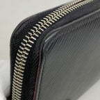 Louis Vuitton Wallet Epi Zippy Noir Hot Pink — view 7