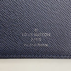 Louis Vuitton Wallet Epi Damier Graphite Portefeuille Brazza NM Blue Marine — view 4
