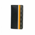Louis Vuitton Wallet Epi Damier Graphite Portefeuille Brazza NM Blue Marine