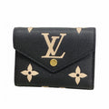Louis Vuitton Trifold Wallet Monogram Empreinte Bicolor Portefeuille Victorine