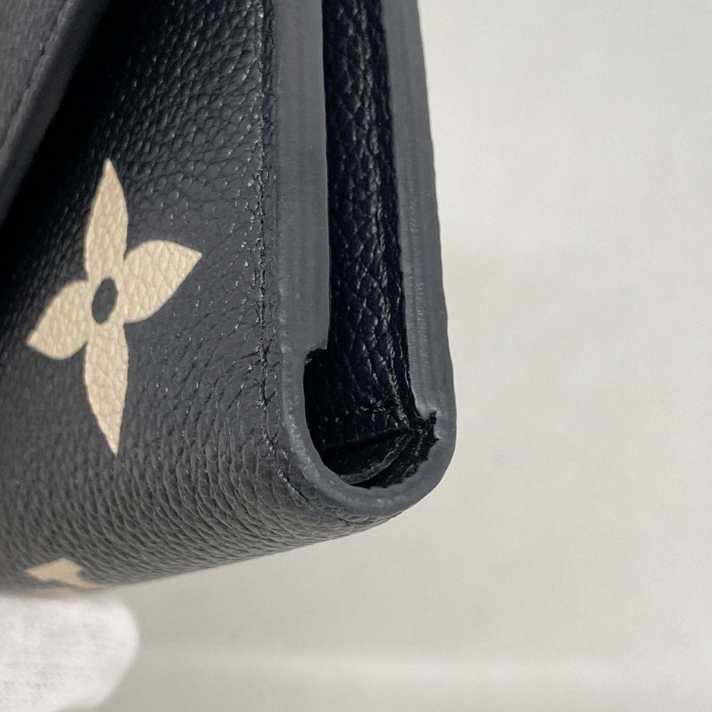 Louis Vuitton Trifold Wallet Monogram Empreinte Bicolor Portefeuille Victorine — view 6