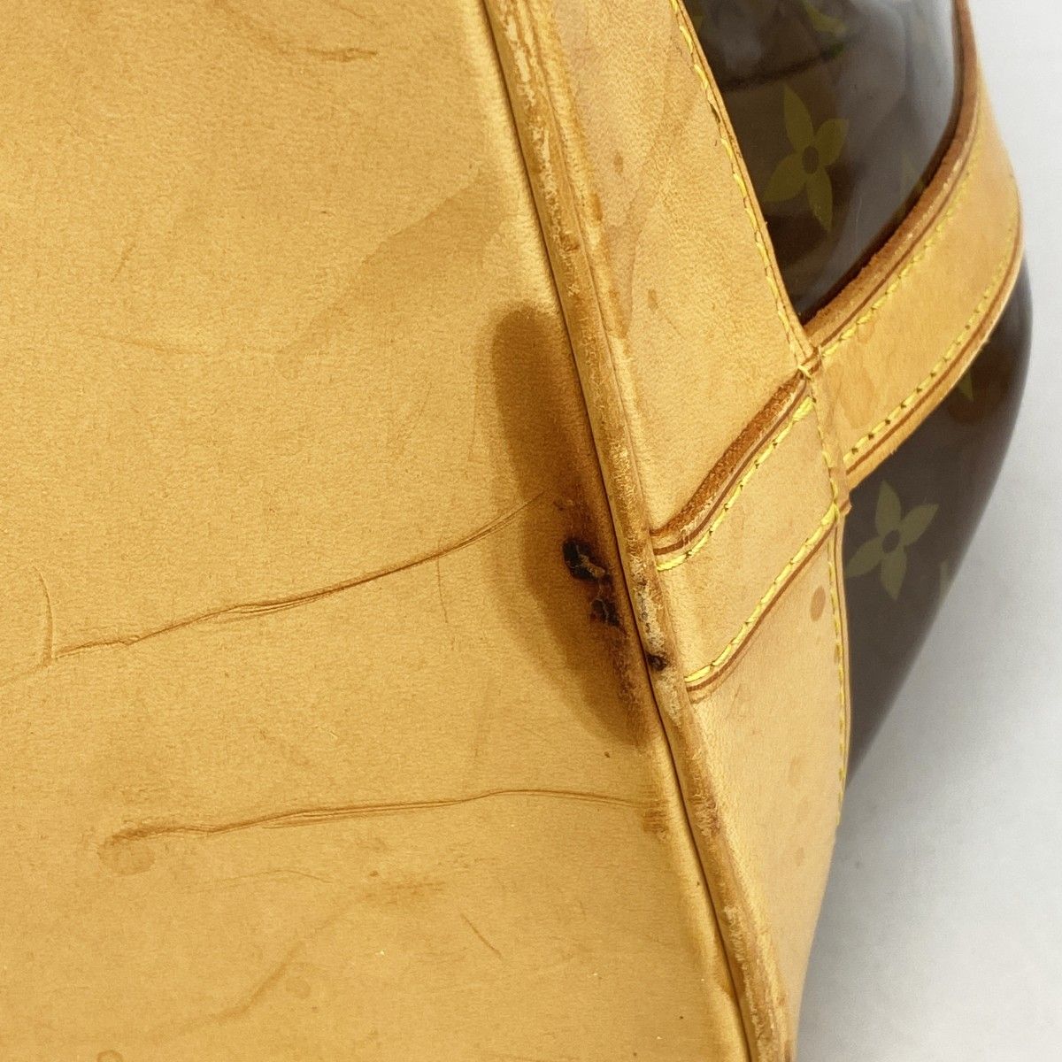 Louis Vuitton Tote Monogram Vinyl Cover Amble GM Brown — view 7