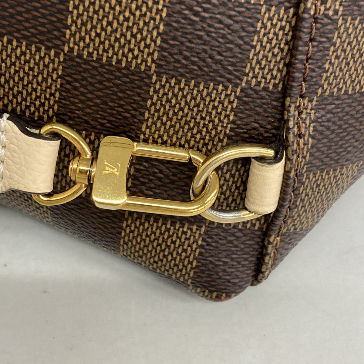Louis Vuitton Backpack Damier Clapton Ebene Cream — view 8