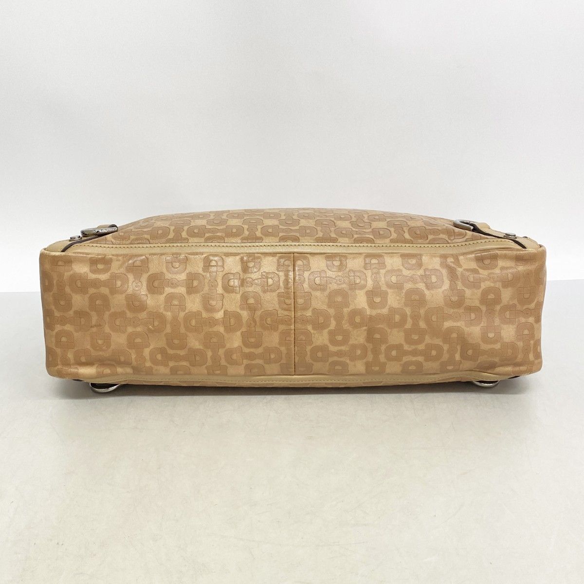 Gucci Tote Abbey Leather Beige Silver — view 3