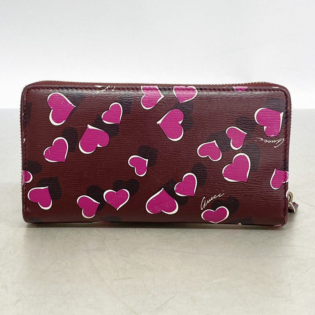 Gucci Wallet Interlocking Purple Pink Gold — view 9