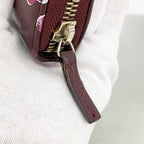 Gucci Wallet Interlocking Purple Pink Gold — view 7