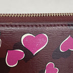 Gucci Wallet Interlocking Purple Pink Gold — view 8