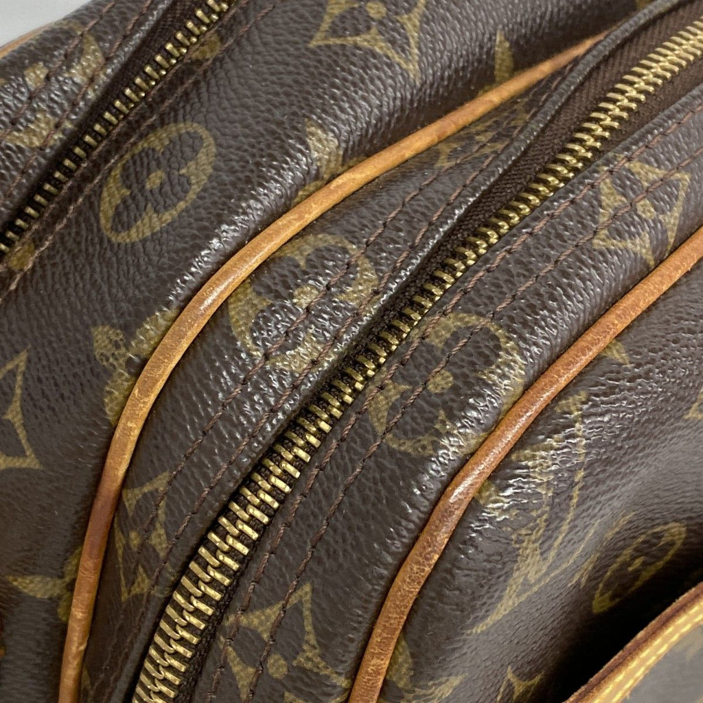 Louis Vuitton Shoulder Bag Monogram Reporter PM Brown — view 7