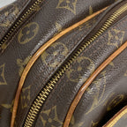 Louis Vuitton Shoulder Bag Monogram Reporter PM Brown — view 7