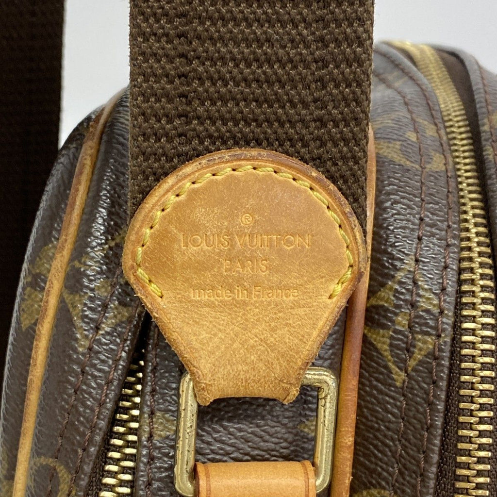 Louis Vuitton Shoulder Bag Monogram Reporter PM Brown — view 5