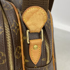 Louis Vuitton Shoulder Bag Monogram Reporter PM Brown — view 9