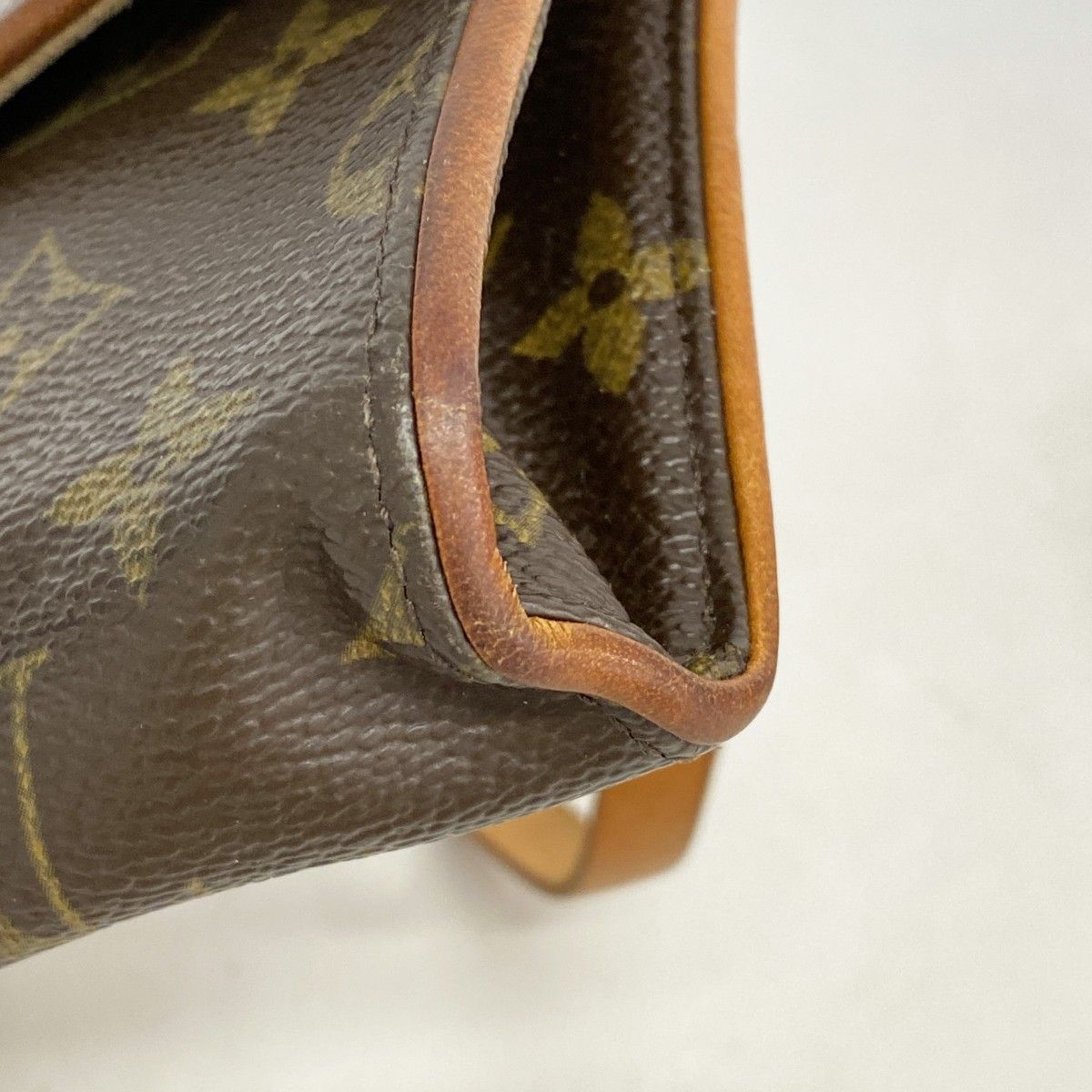 Louis Vuitton Waist Bag Monogram Pochette Florentine Brown — view 6