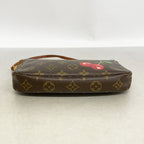 Louis Vuitton Pouch Monogram Cherry Pochette Accessoire Brown — view 3