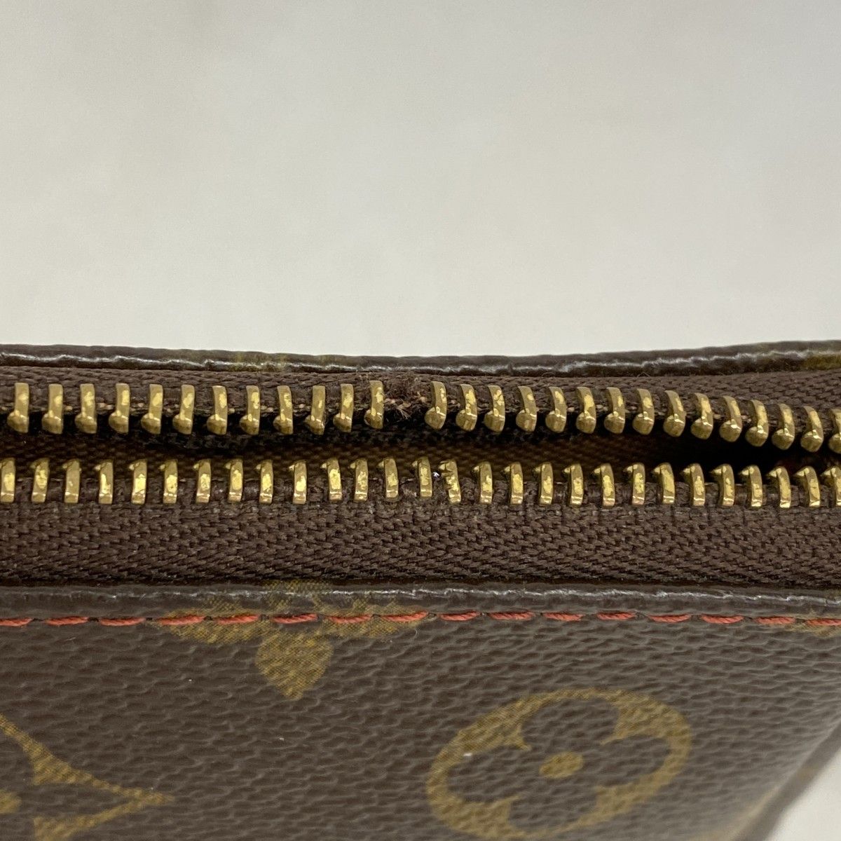 Louis Vuitton Pouch Monogram Cherry Pochette Accessoire Brown — view 7