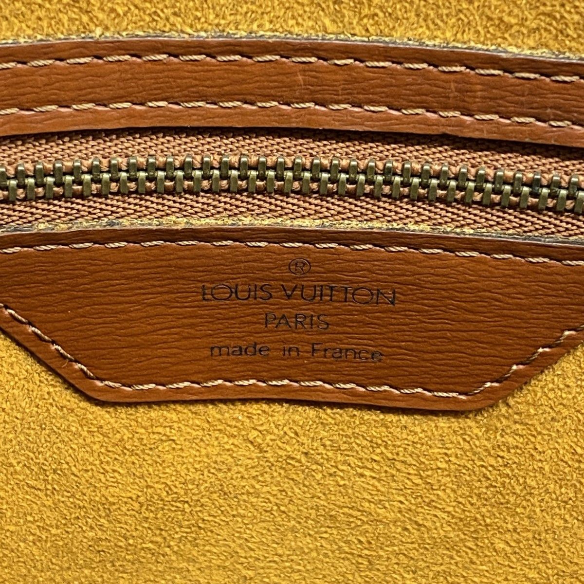 Louis Vuitton Shoulder Bag Epi Saint Jacques Shopping Kenya Brown — view 5