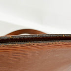 Louis Vuitton Shoulder Bag Epi Saint Jacques Shopping Kenya Brown — view 7