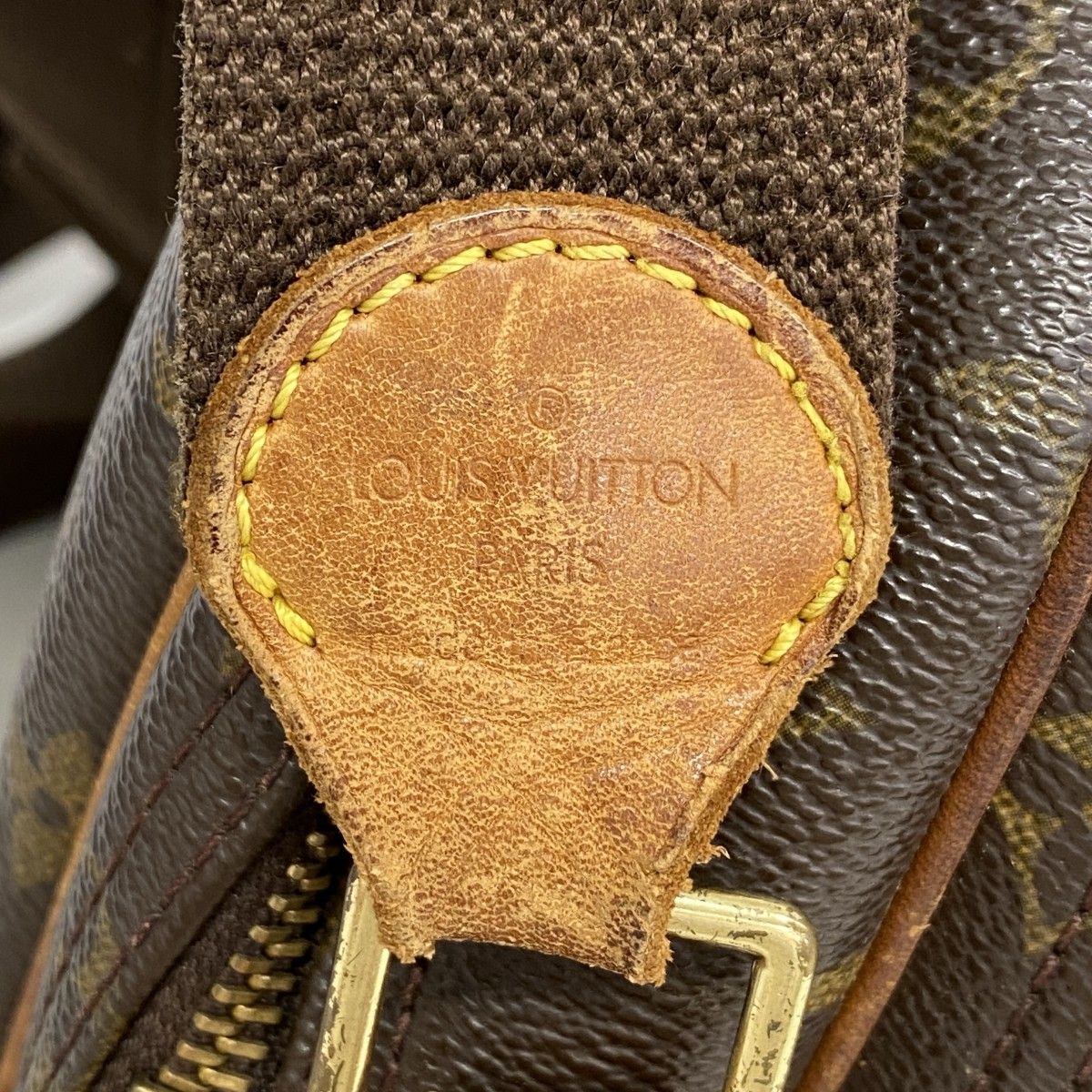 Louis Vuitton Shoulder Bag Monogram Reporter PM Brown — view 5