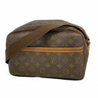 Louis Vuitton Shoulder Bag Monogram Reporter PM Brown