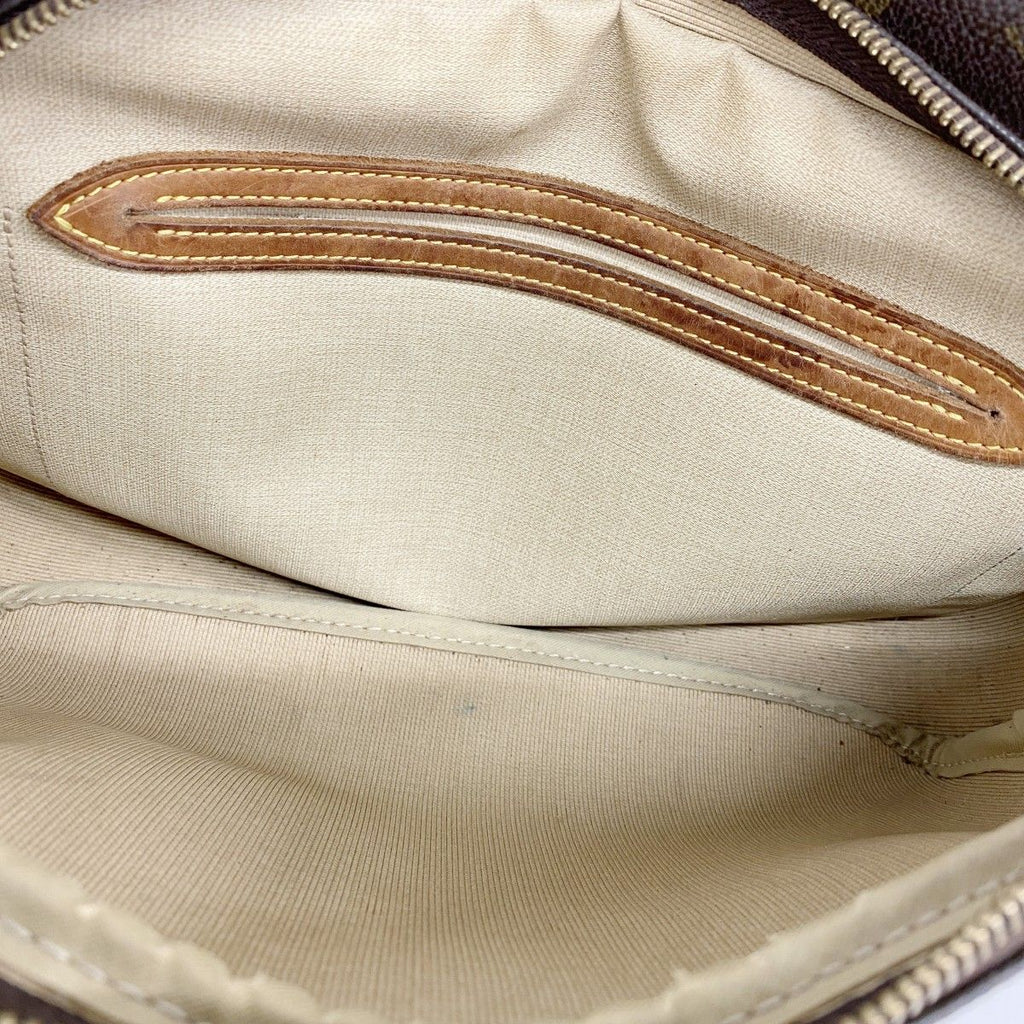 Louis Vuitton Shoulder Bag Monogram Reporter PM Brown — view 4