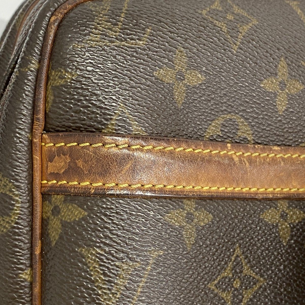 Louis Vuitton Shoulder Bag Monogram Reporter PM Brown — view 7
