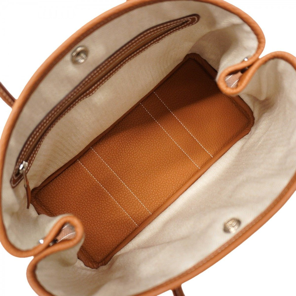 Hermes Tote Garden Party TPM Negonda Gold Silver — view 4