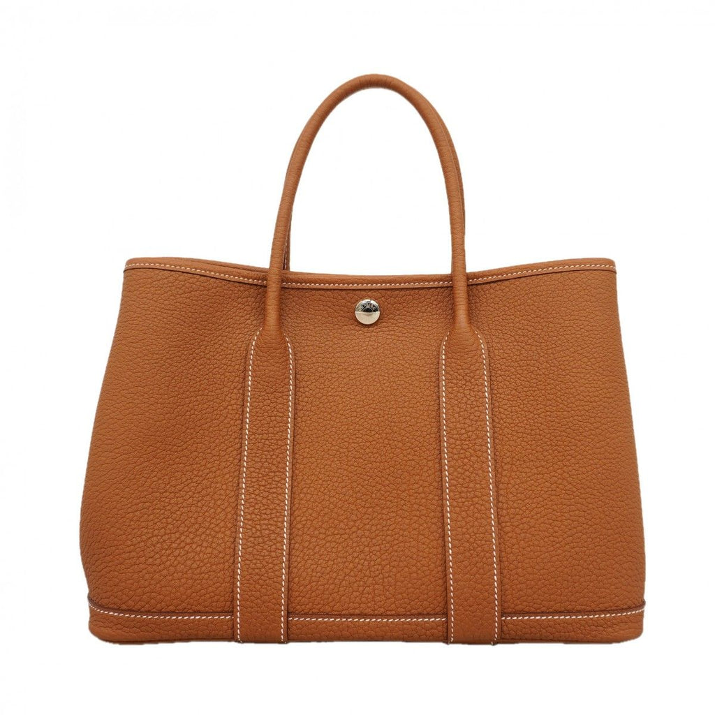 Hermes Tote Garden Party TPM Negonda Gold Silver — view 9