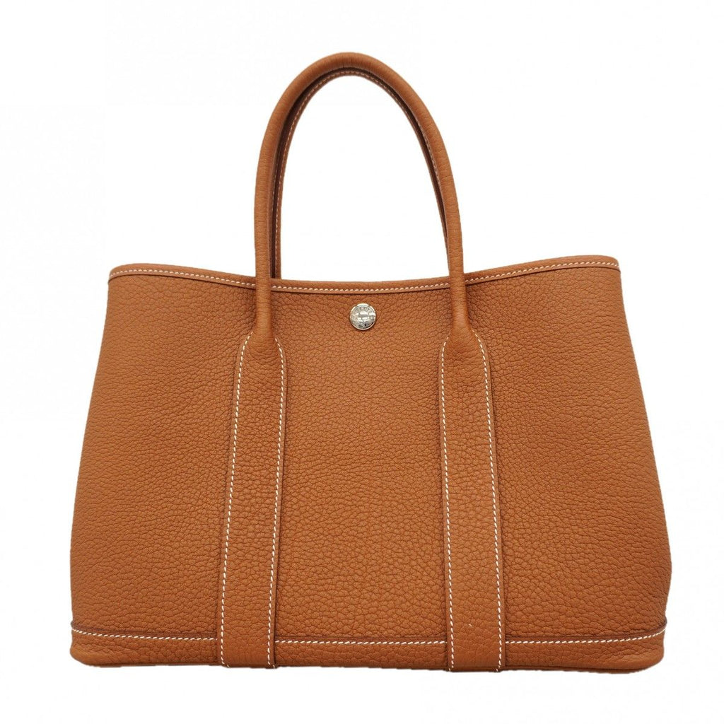 Hermes Tote Garden Party TPM Negonda Gold Silver
