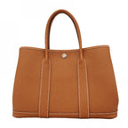 Hermes Tote Garden Party TPM Negonda Gold Silver