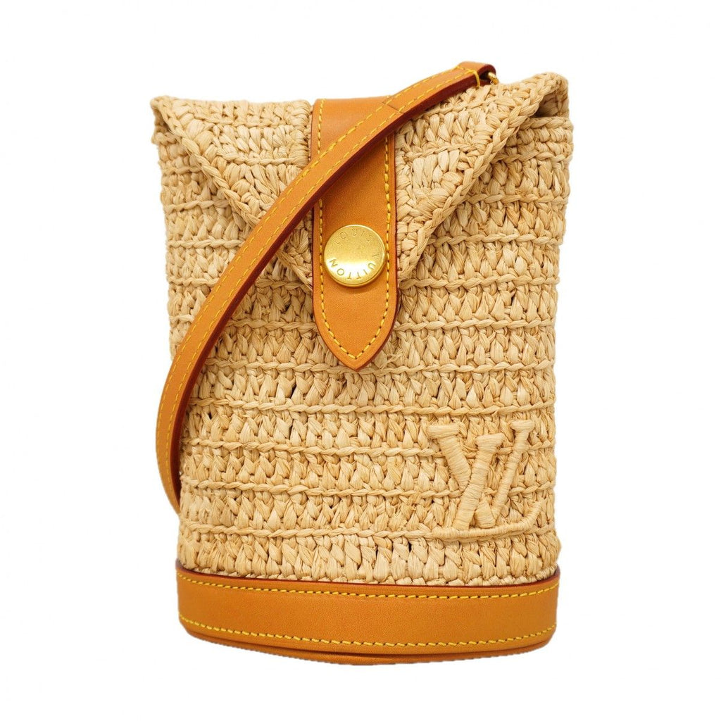 Louis Vuitton Shoulder Bag Envelope Pouch Natural Beige