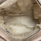 Chanel Handbag Choco Bar Caviar Leather Brown Silver — view 4