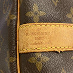 Louis Vuitton Boston Bag Monogram Keepall Bandouliere 60 Brown — view 5