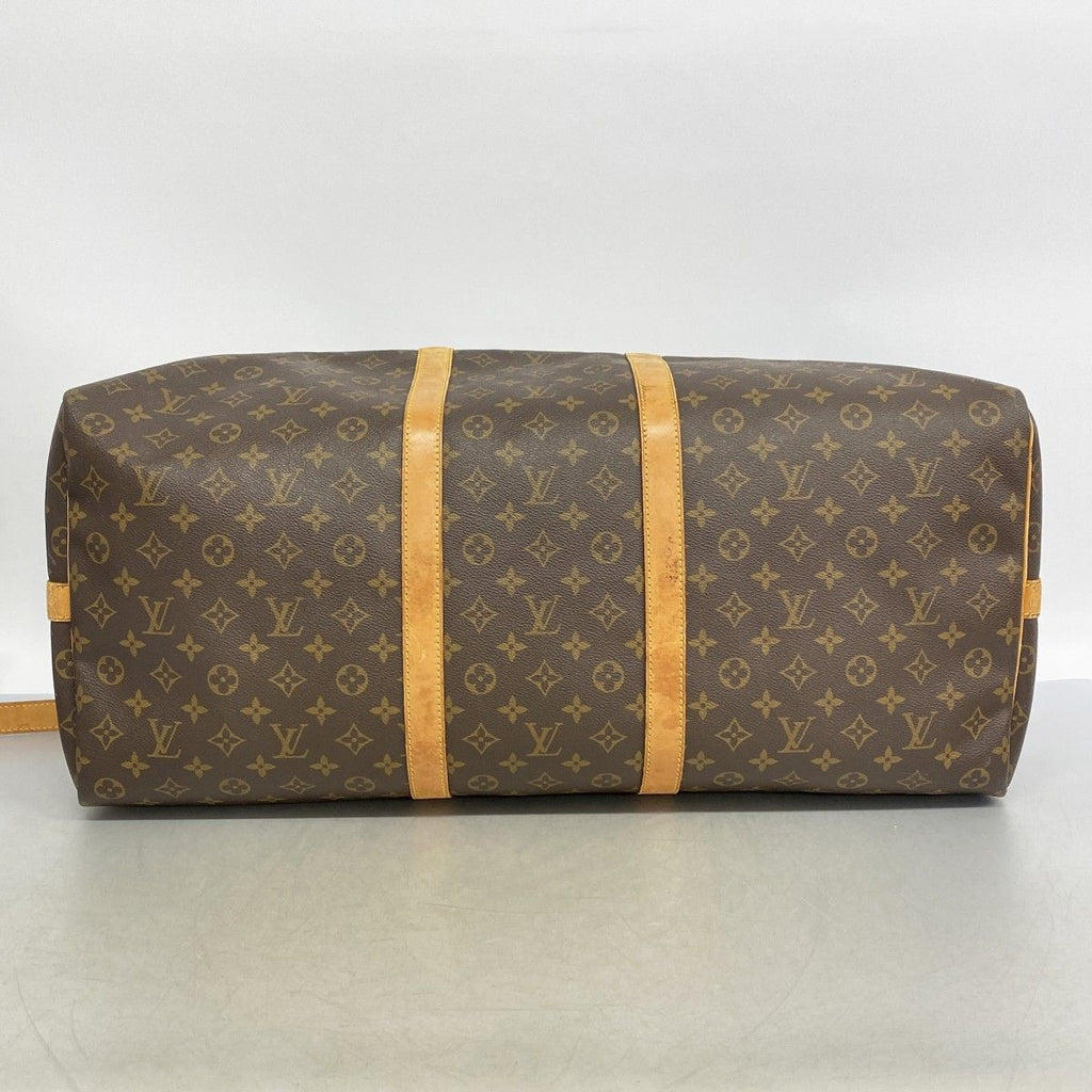 Louis Vuitton Boston Bag Monogram Keepall Bandouliere 60 Brown — view 3