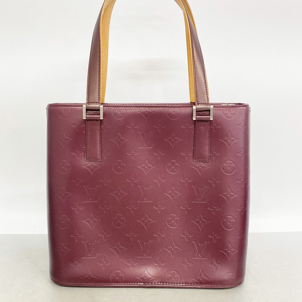 Louis Vuitton Tote Monogram Matt Stockton Violet — view 9