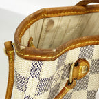 Louis Vuitton Tote Damier Azur Neverfull PM White — view 7